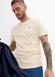 Maglia serafino in puro cotone biologico (pacco da 3), bonprix