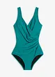 Costume intero incrociato con effetto modellante medio, bonprix