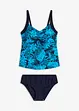 Tankini con arricciatura (set 2 pezzi), bonprix