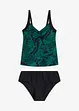 Tankini con arricciatura (set 2 pezzi), bonprix