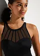 Costume intero  modellante a compressione media con mesh trasparente, bonprix