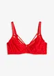 Reggiseno minimizer con ferretto e fascette decorative, bonprix