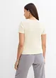 Maglia a costine con puro cotone biologico (pacco da 2), bonprix
