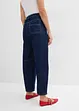 Jeans cropped a palloncino, super morbidi con cinta comoda e vita alta, bonprix