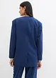 Blazer oversize con chiusura versatile in misto viscosa, bonprix