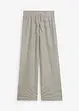 Pantaloni in jersey a righe con cordoncino, bonprix