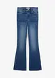 Jeans elasticizzati soft bootcut, vita alta, bonprix