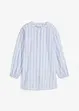 Camicia lunga in popeline di cotone, bonprix