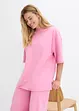 Felpa lunga in puro cotone, bonprix