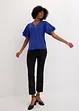 Maglia con maniche in chiffon, bonprix