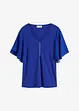 Maglia con maniche in chiffon, bonprix
