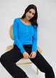 Maglia con scollo rotondo in puro cotone biologico, bonprix