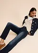 Jeans straight elasticizzati, vita alta, bonprix