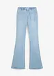 Jeans elasticizzati bootcut, vita alta, bonprix