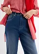 Mom jeans cropped, vita alta, bonprix