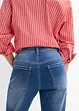 Mom jeans cropped, vita alta, bonprix