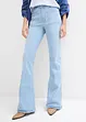 Jeans elasticizzati bootcut, vita alta, bonprix