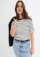 T-shirt in puro cotone biologico pesante, bonprix