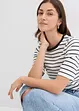 T-shirt in puro cotone biologico pesante, bonprix
