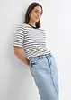T-shirt in puro cotone biologico pesante, bonprix