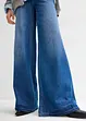 Jeans wide leg, vita alta, bonprix