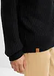 Cardigan in maglia grossa con cappuccio, bonprix