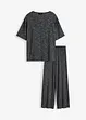 Tuta da casa oversize in  maglia a coste, bonprix