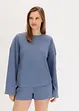 Tuta da casa in jersey alveolare con pantaloncini, bonprix