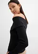 Maglia a costine con spalle scoperte, bonprix
