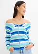 Maglia a costine con spalle scoperte, bonprix