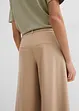 Pantaloni con pinces a vita alta in misto viscosa, bonprix