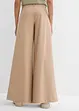 Pantaloni con pinces a vita alta in misto viscosa, bonprix