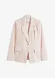 Blazer elasticizzato in twill con cintura da annodare, bonprix