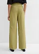 Pantaloni a palazzo con pinces, bonprix
