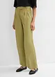 Pantaloni a palazzo con pinces, bonprix