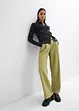 Pantaloni a palazzo con pinces, bonprix