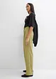 Pantaloni a palazzo con pinces, bonprix