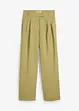 Pantaloni a palazzo con pinces, bonprix