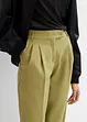 Pantaloni a palazzo con pinces, bonprix