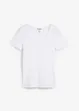Maglia serafino in puro cotone biologico, bonprix