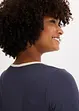 Maglia con bordi a contrasto, bonprix