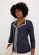 Maglia con bordi a contrasto, bonprix