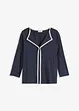Maglia con bordi a contrasto, bonprix