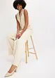 Gilet blazer con bottone decorativo, bonprix