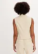 Gilet blazer con bottone decorativo, bonprix