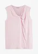 Top di jersey con twist, bonprix