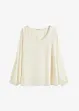 Tunica di chiffon con bordino di strass, bonprix
