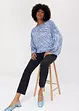 Tunica in satin fantasia, bonprix