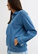 Giacca di jeans con cerniera in stile blouson, bonprix
