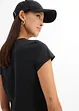 T-shirt cropped con stampa, bonprix
